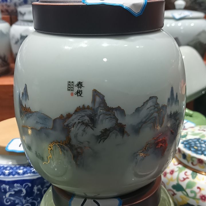 其他陶瓷茶叶罐密封高温
