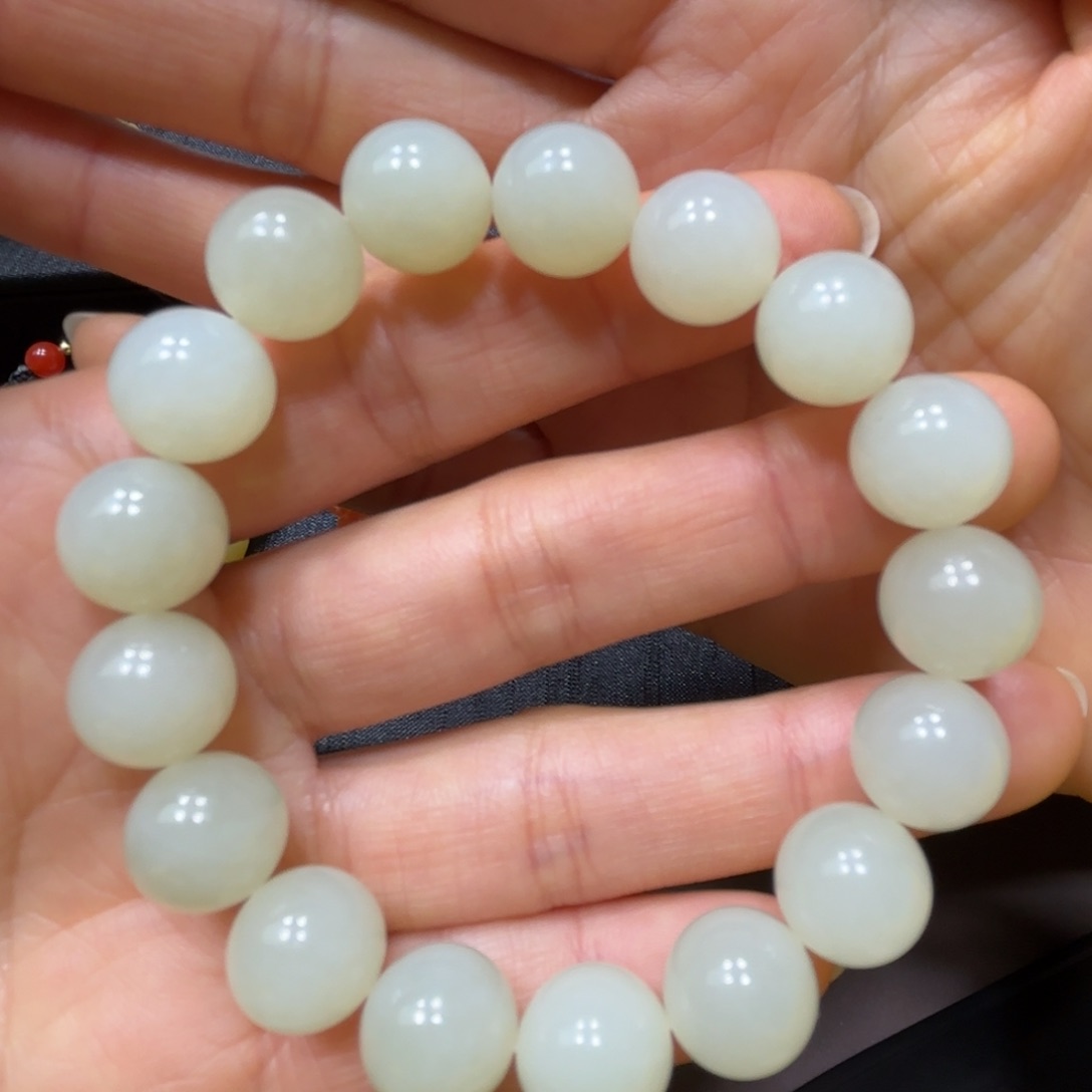 和田玉手链未镶嵌