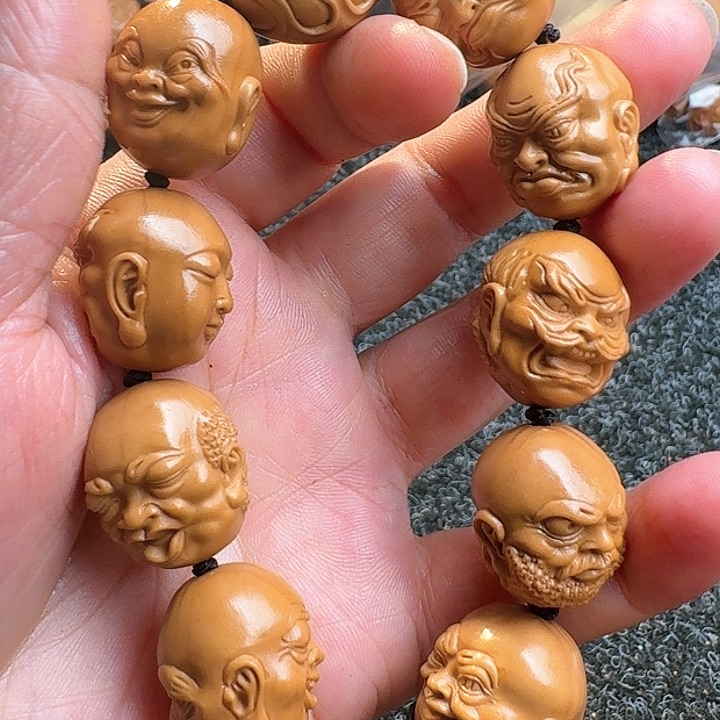 橄榄核吊坠橄榄写实罗汉