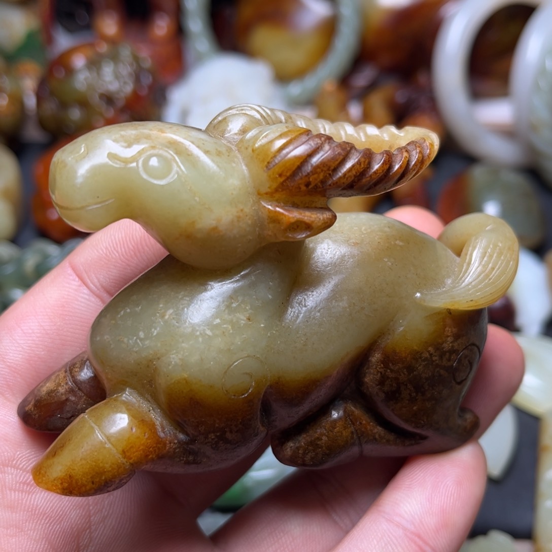 和田玉挂件未镶嵌