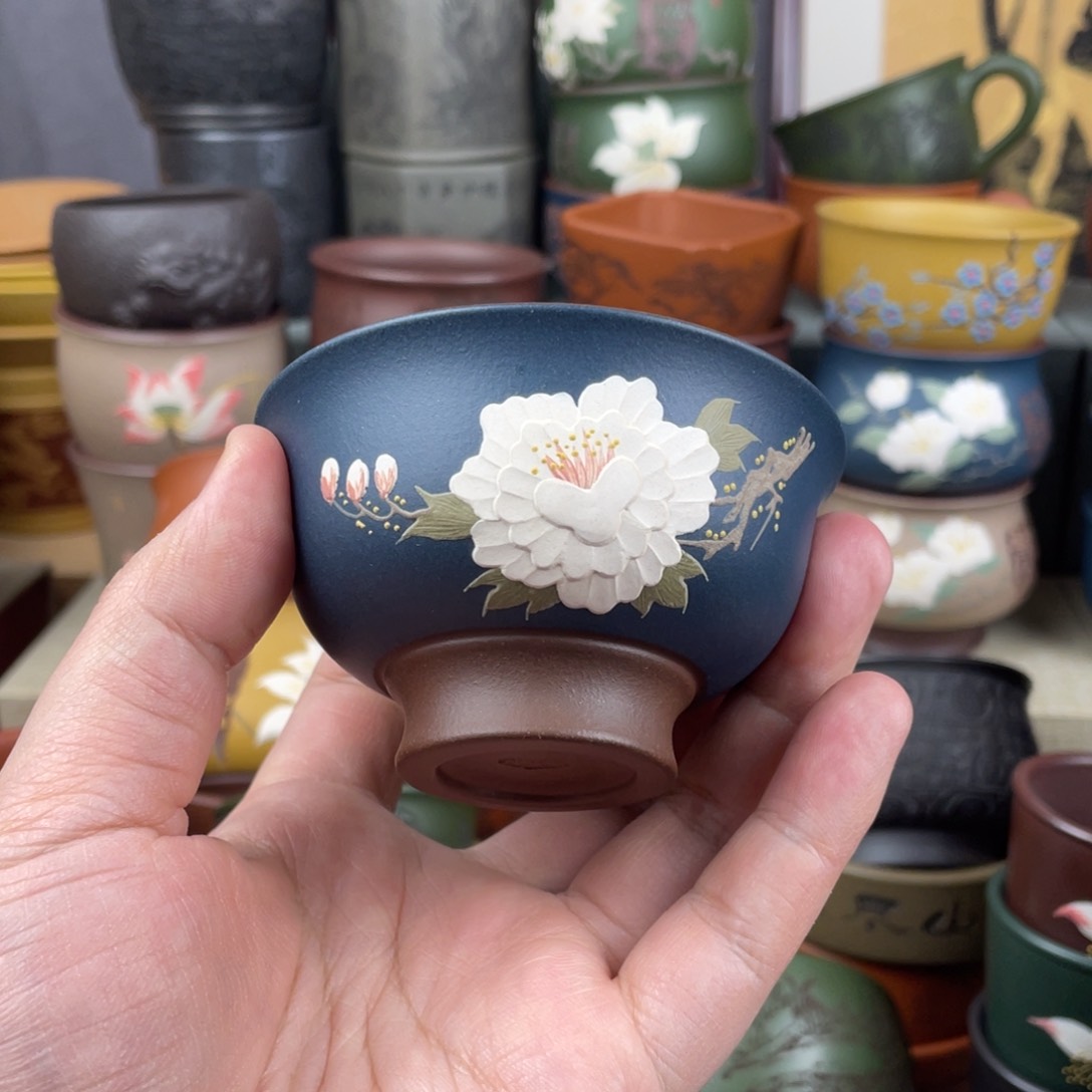 紫砂茶杯紫砂茶杯