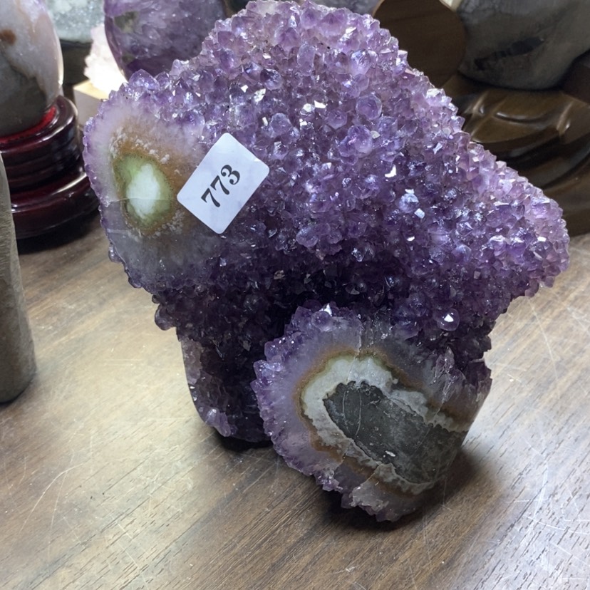 【闪购商品】紫晶大型摆件（非配饰）未镶嵌地***南