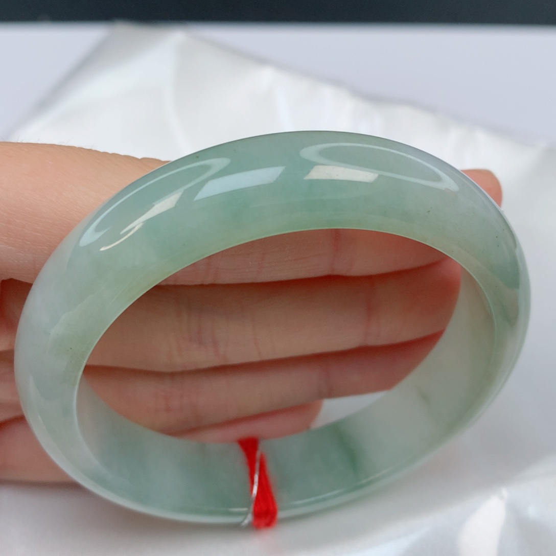 翡翠手镯未镶嵌53.1正圈