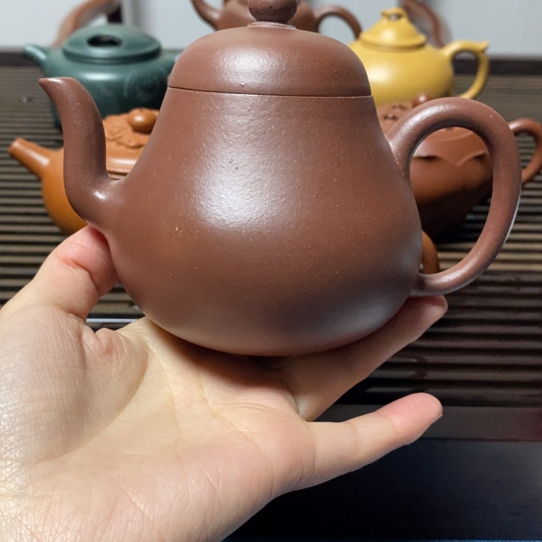沉***语茶壶紫砂瑕疵分享。   