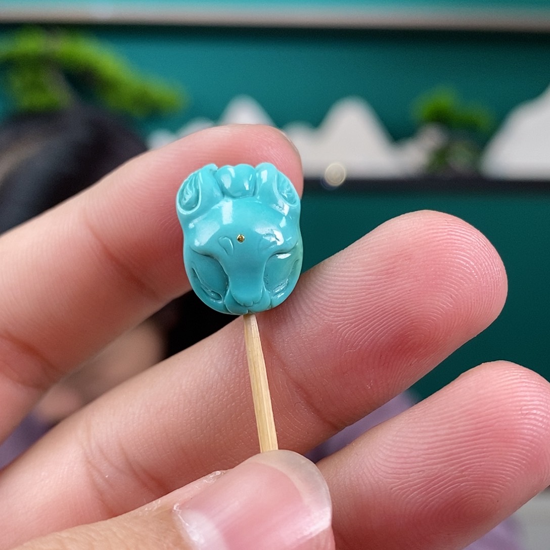 绿松石珠宝奇石未镶嵌