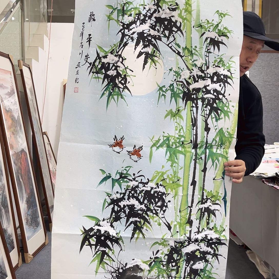 国画LT国画单幅任发
