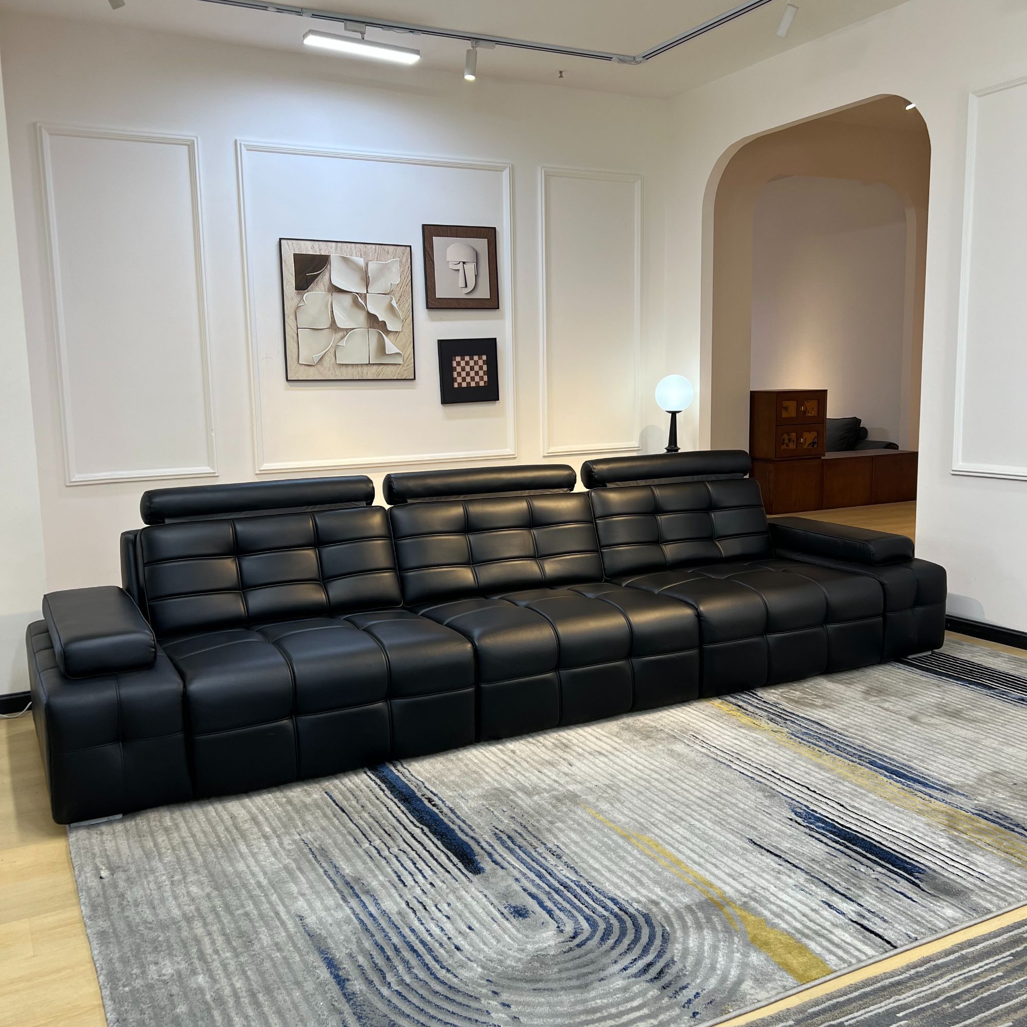 【烙兰迪】劳伦斯电动功能沙发客厅2025新款小户型轻奢现代头层牛皮