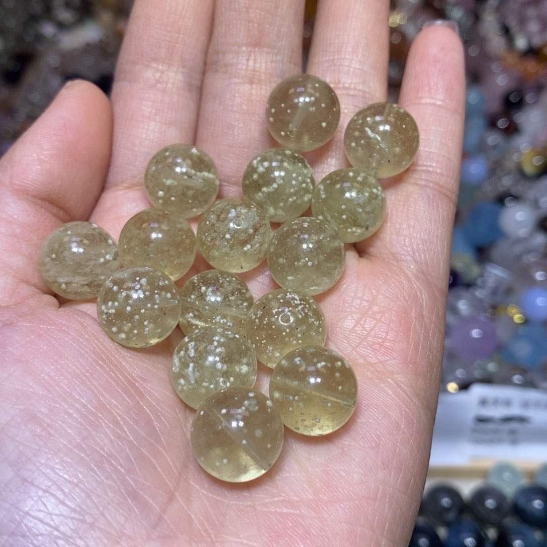 水晶手链未镶嵌一个珠子