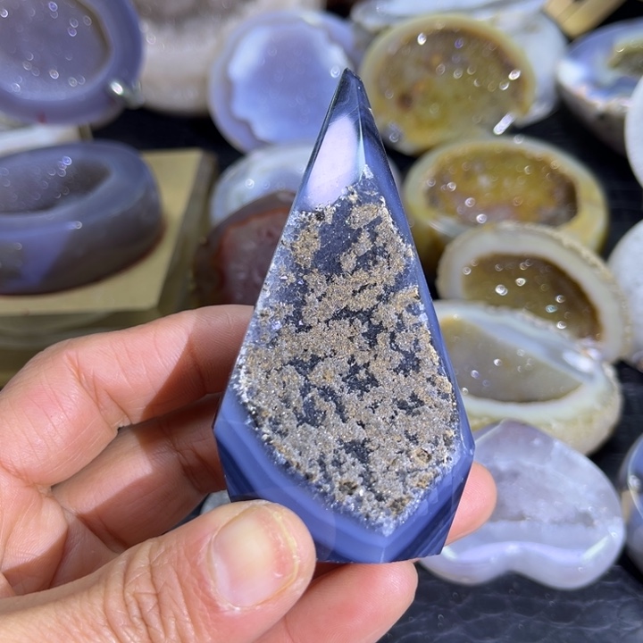 珠宝半成品水晶未镶嵌