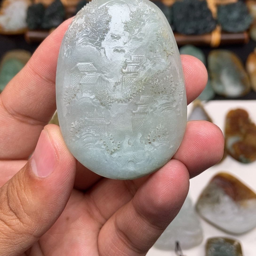 定制翡翠未镶嵌1****木缅甸翡翠