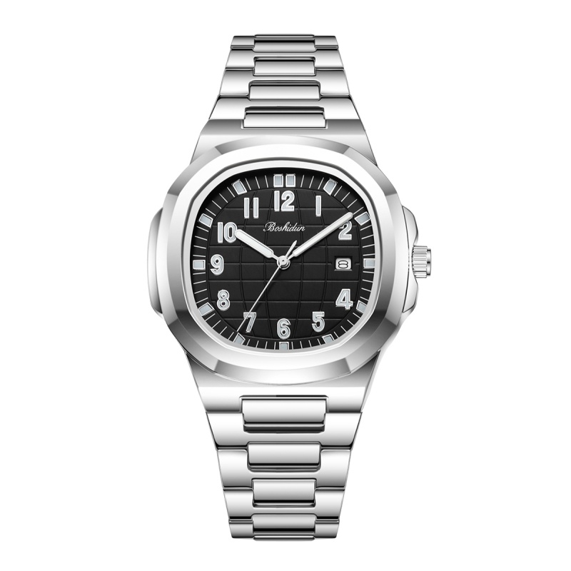 新款时尚轻奢鹦鹉螺地雷系列日历防水夜光男士手表9135G专属