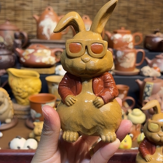 紫砂茶杯紫砂茶宠