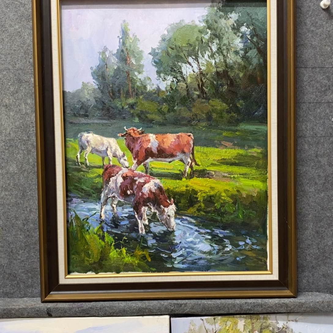 油画风景油画尺寸60/80