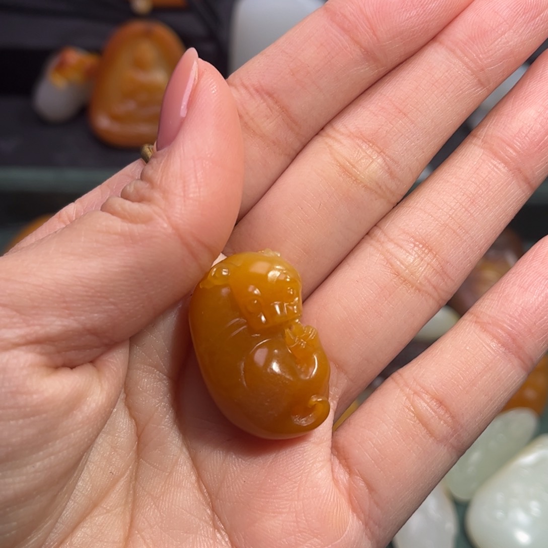 和田玉颈饰未镶嵌B****1