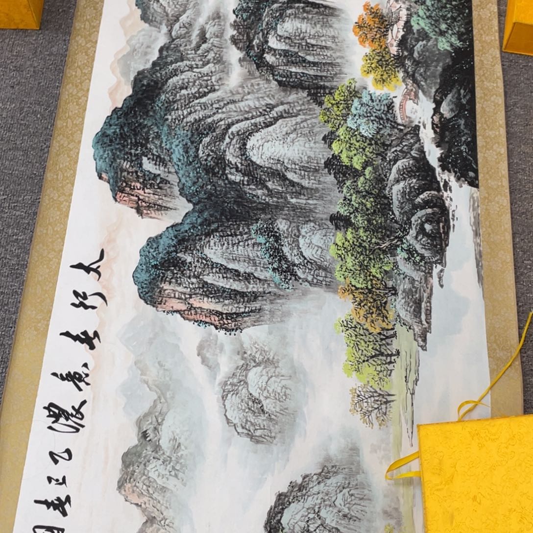 国画老师手笔手绘作品图N