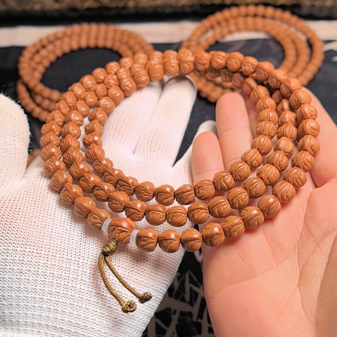 手串桃核小龙纹脖挂10