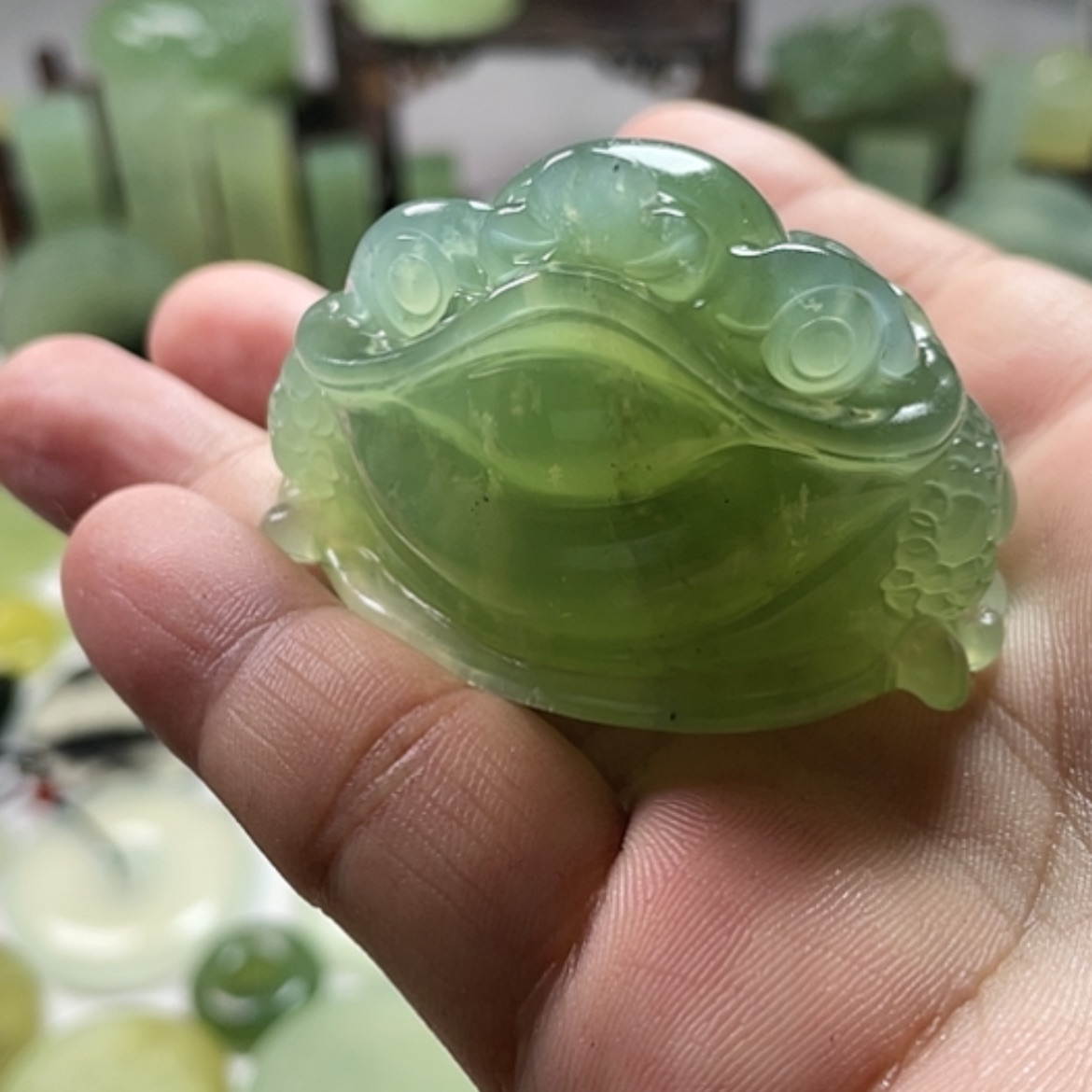 【闪购商品】未镶嵌岫玉手把件