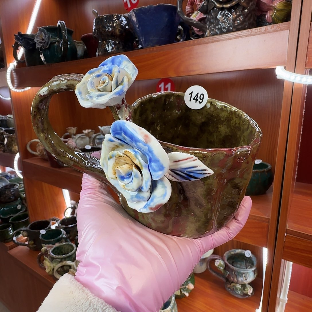 纯手工咖啡杯，餐具