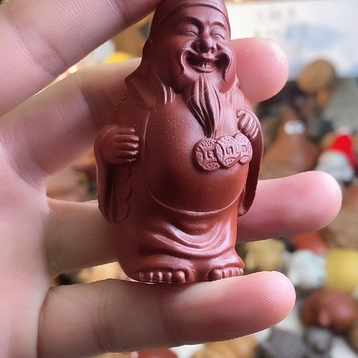 紫砂茶宠紫砂财神