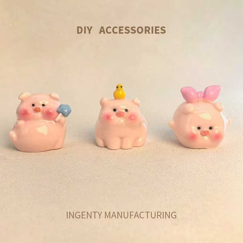 【福福看口令】可爱蜜桃猪树脂所有盲盒类发出均为赠品正品无售后