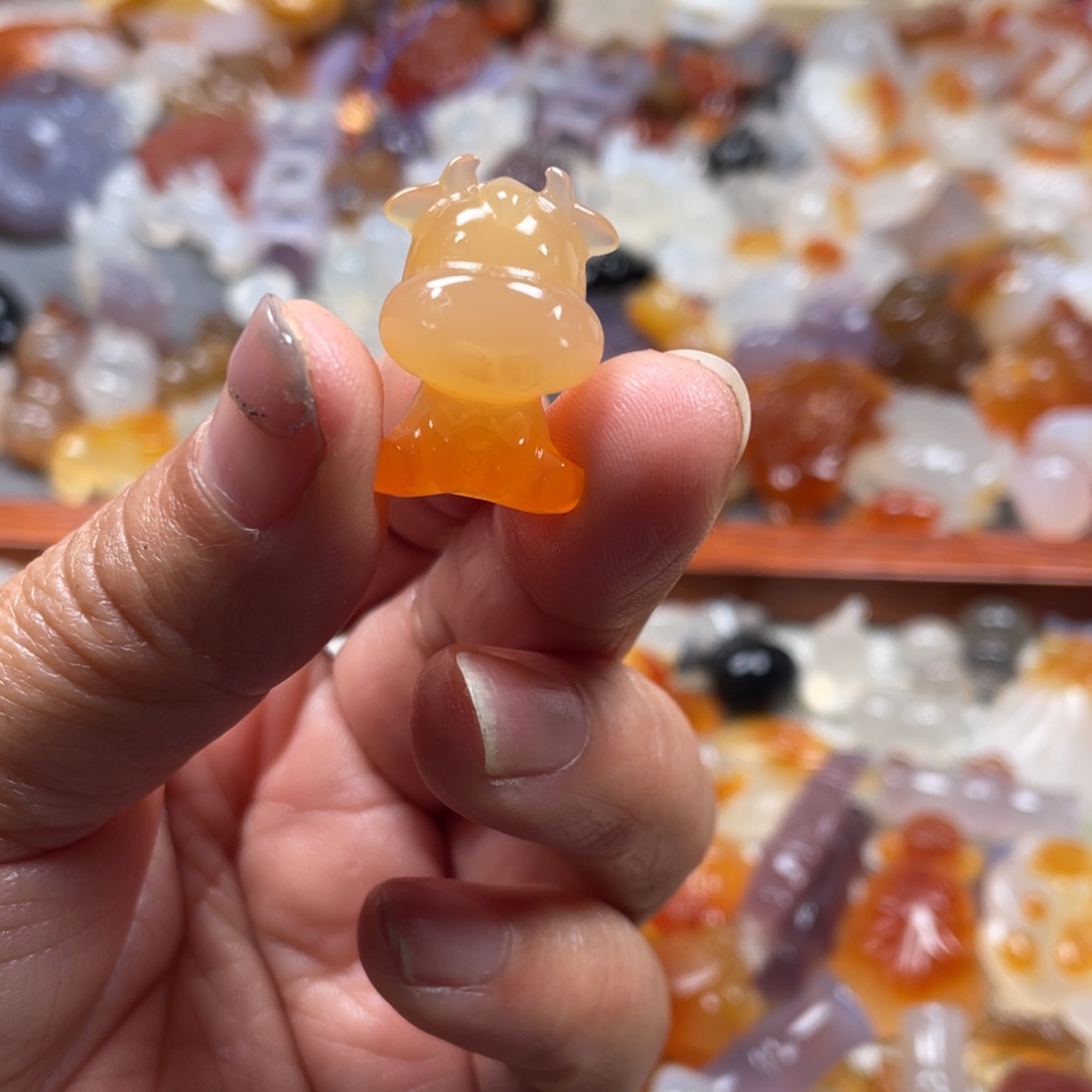 银***梦玛瑙/玉髓未镶嵌颈饰