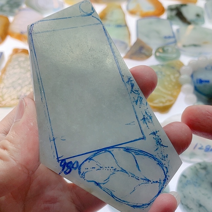 定制翡翠未镶嵌定制