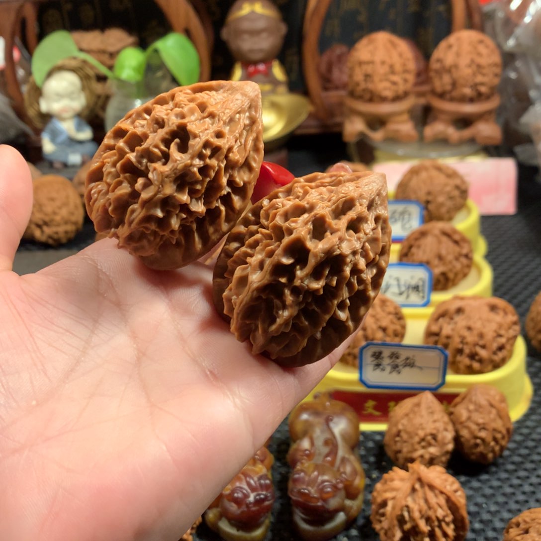 文玩核桃把件招财鼠