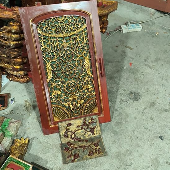 家***玩木雕花板一物一图