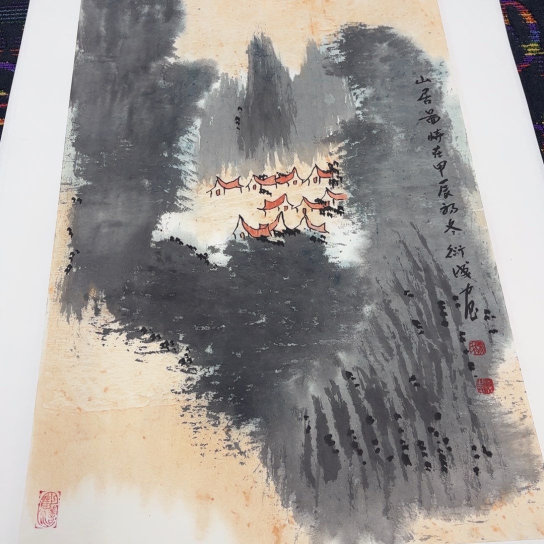 国画国画老师作品刘