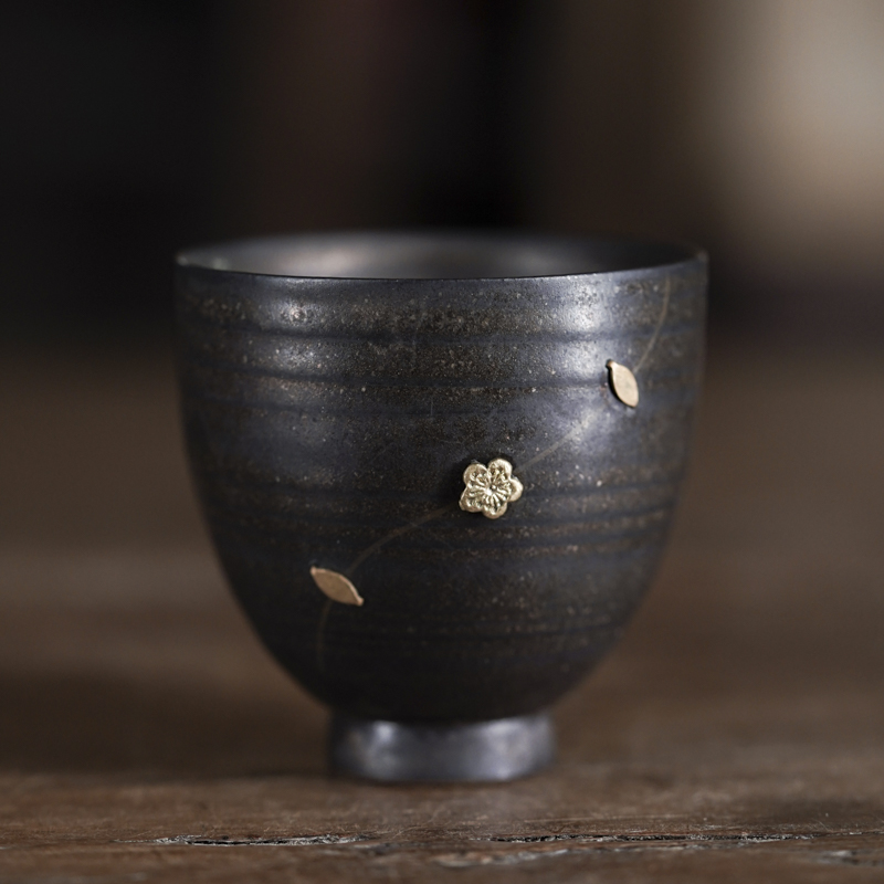 【小田甄陶】茶杯古铜色（V0747）