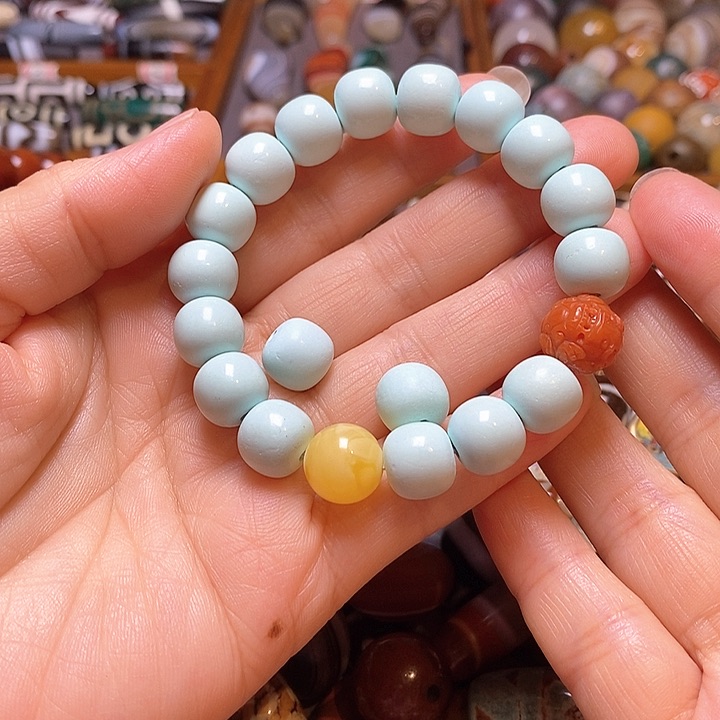 玛瑙/玉髓手串未镶嵌子*