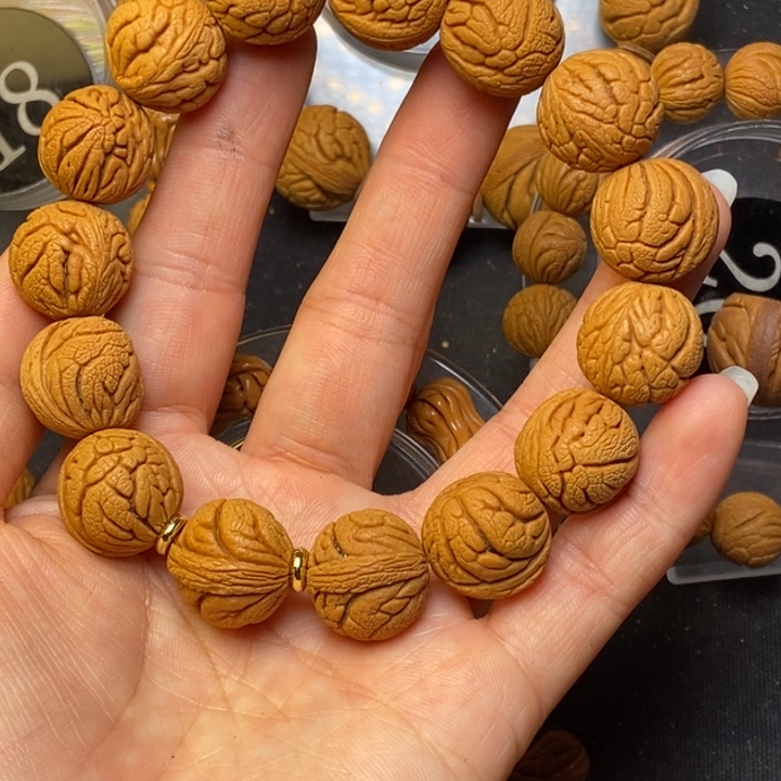 吊坠桃核秦岭龙纹桃核17尺寸