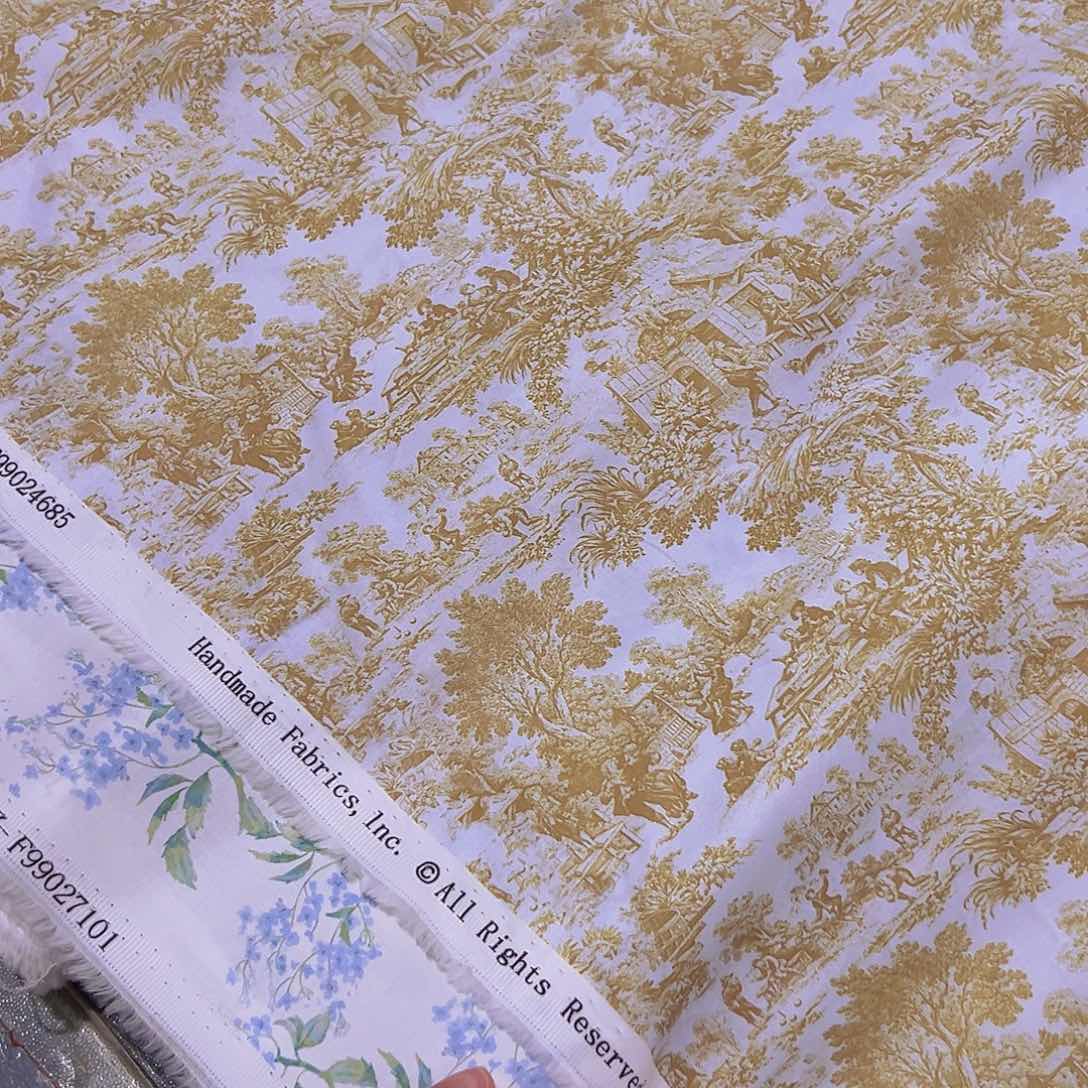 一米价纯棉60支高品贡缎1.5米宽果子布艺地卷