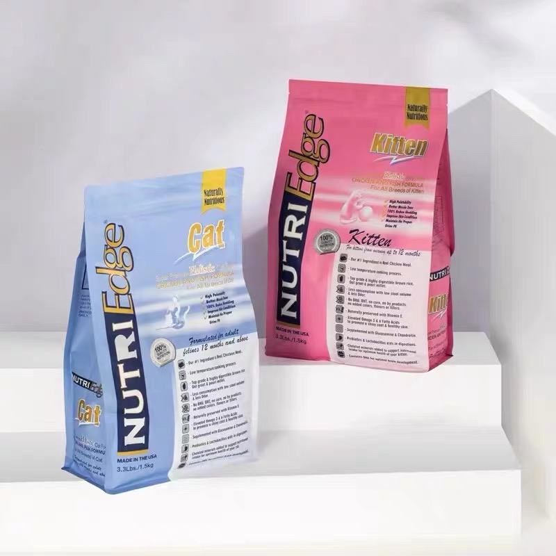 NUTRIEDGE营佳进口天然无谷低敏配方鸡肉三文鱼成猫粮幼猫烘培粮