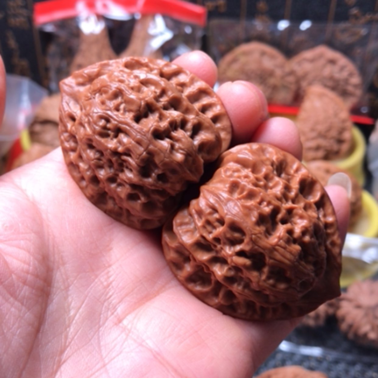 【闪购商品】摆件核桃佛度尺寸41