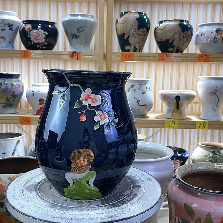 罐陶瓷陶瓷陶瓷观察