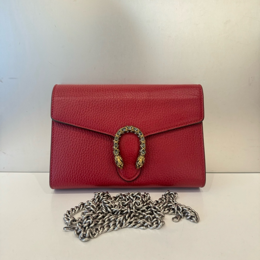 99新 GUCCI/古驰 gucci红色酒神woc  98新