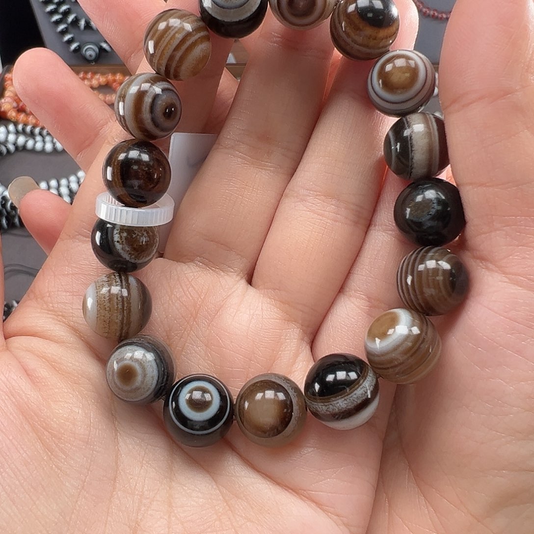 玛瑙/玉髓未镶嵌手链