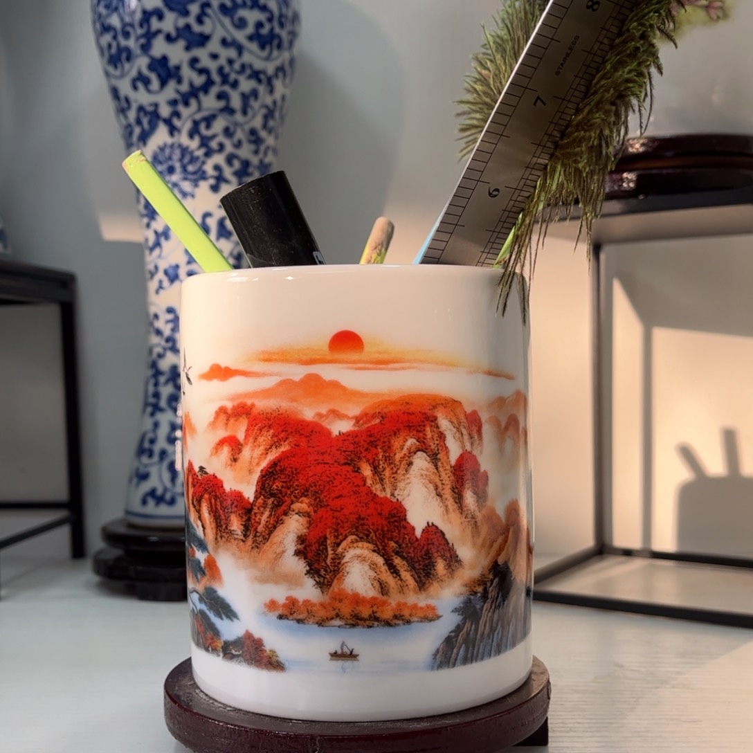景德镇陶瓷花瓶摆件