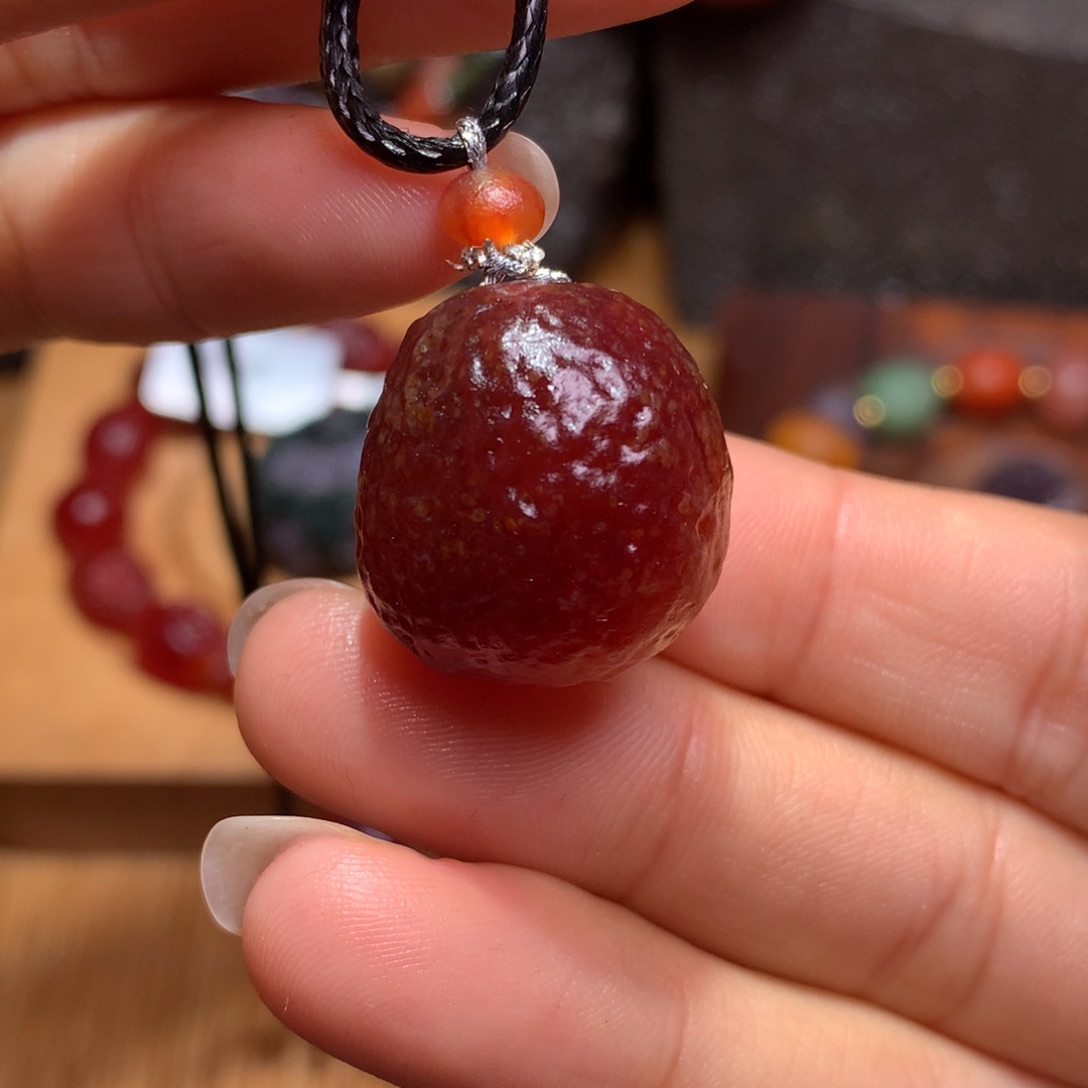 未镶嵌玛瑙/玉髓珠宝半成品