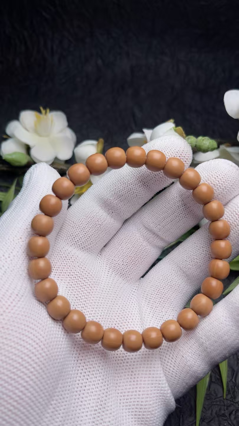 【私欲品质】原皮原色小老型全品无暇猴头核桃手串