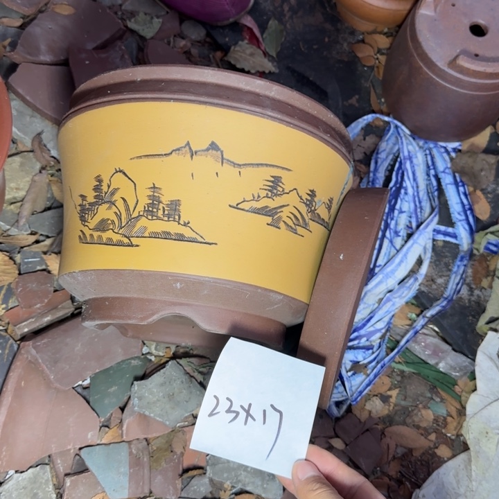 紫砂花盆特价商品