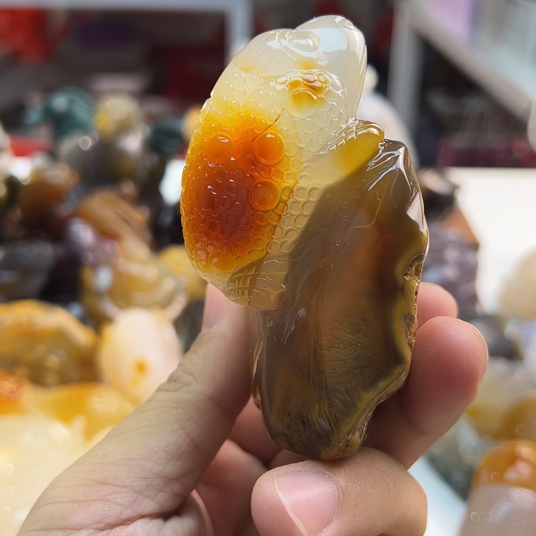 玛瑙/玉髓未镶嵌颈饰