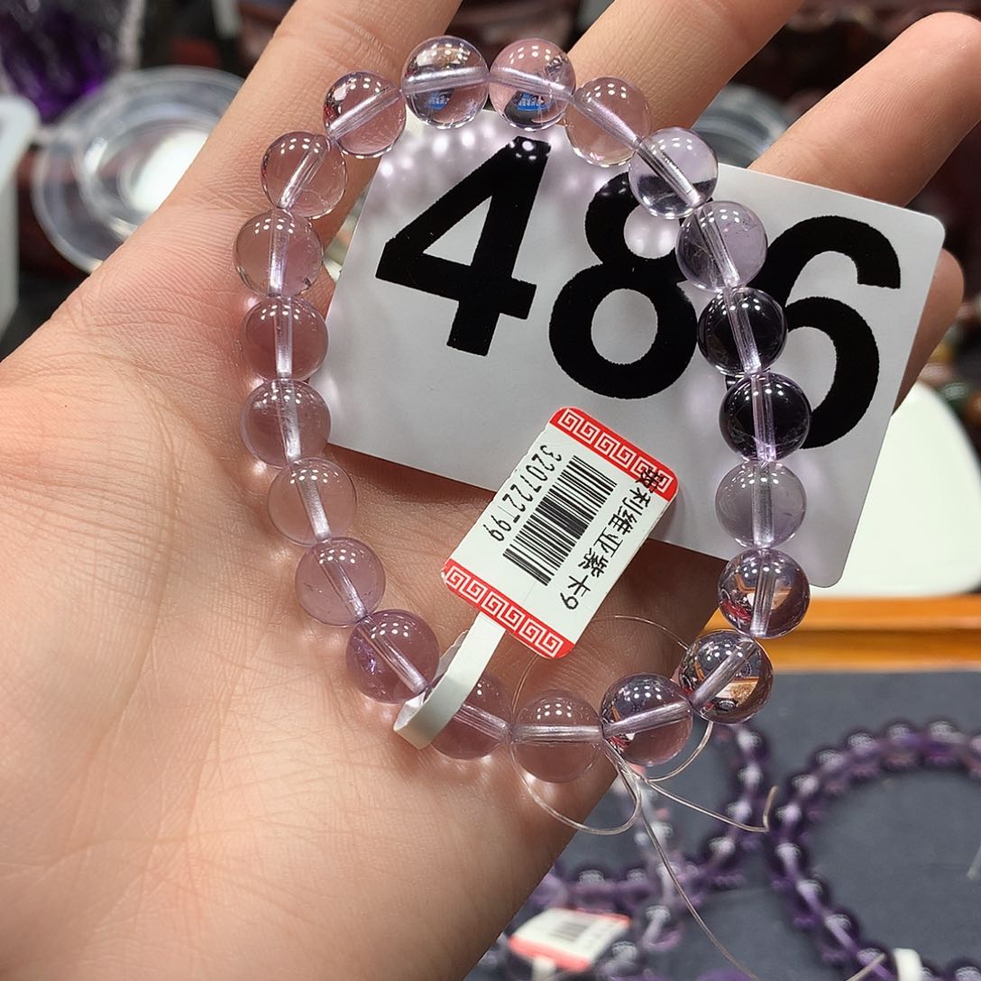 水晶手链未镶嵌天然