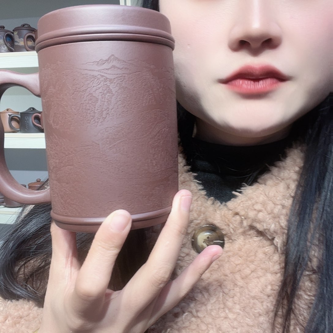 紫砂茶杯全部手工