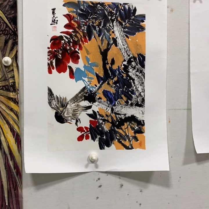 国画姜亦强国画艺术品手绘