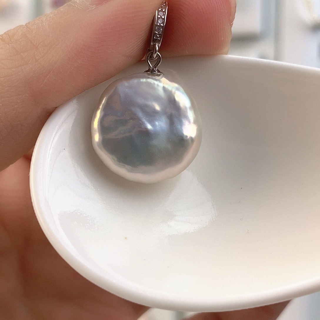 淡水珍珠颈饰合金