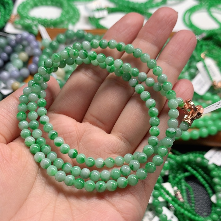 翡翠未镶嵌手链翡翠