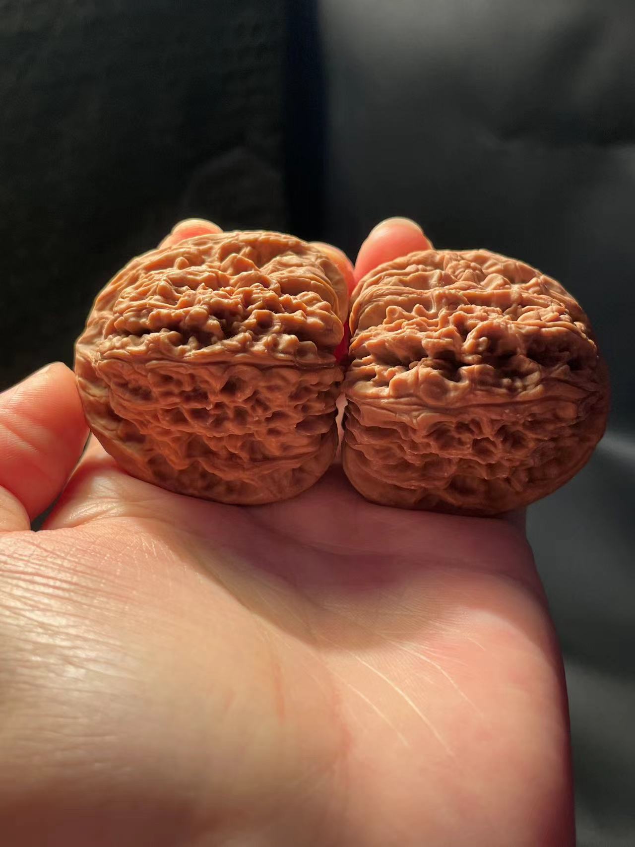 40左右南疆石对核桃文玩核桃L
