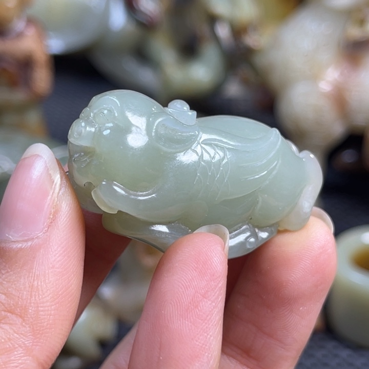 和田玉挂件未镶嵌